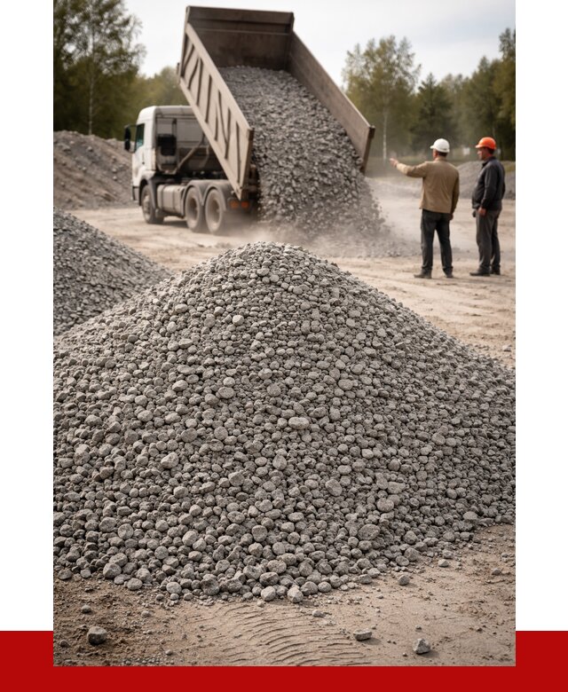 Гранитный щебень фракция 0-5 в Апшеронске от 2972 руб ПРОНЕРУДПшр