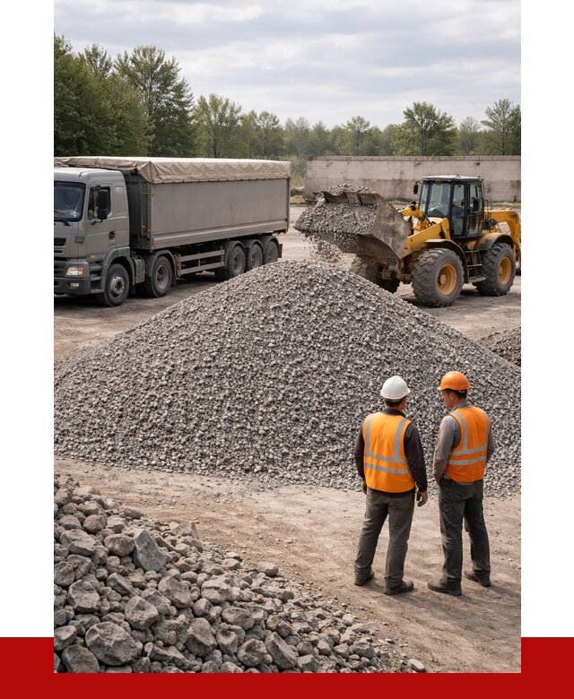 Гранитный щебень фракция 5-20 в Апшеронске от 4304 руб | ПРОНЕРУДПшр