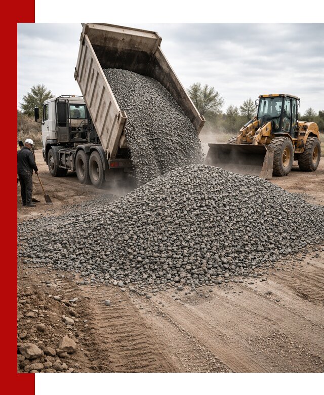 Гранитный щебень фракция 10-20 с доставкой в Апшеронске
