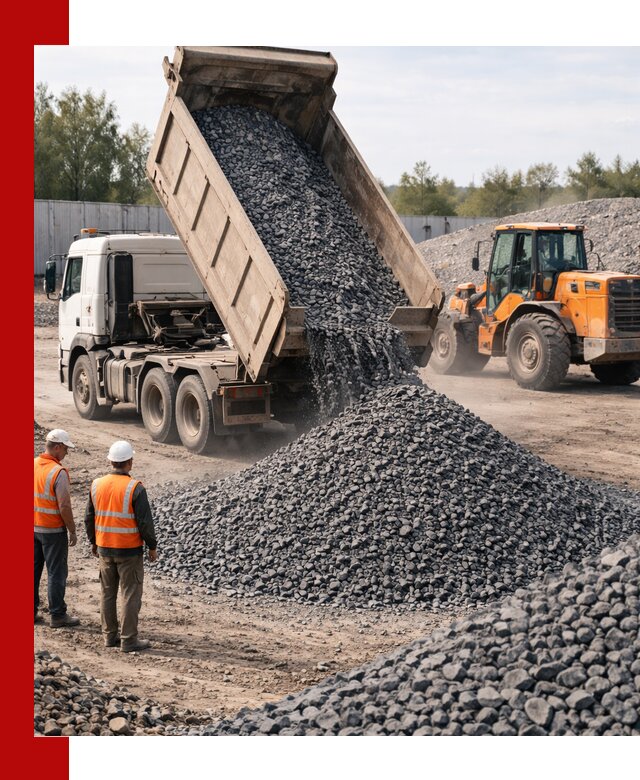 Доставка и продажа щебня габбро-диабаза в Апшеронске