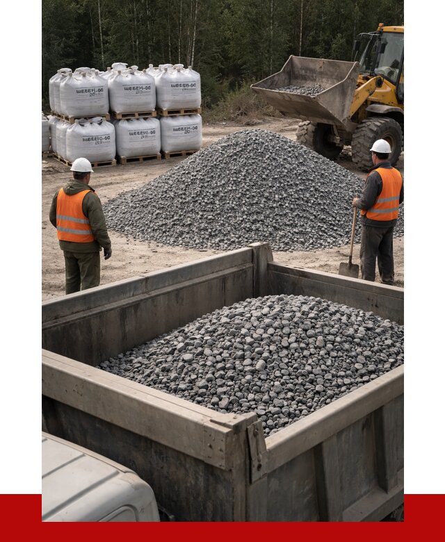 Щебень габбро диабаз 20-40 в Апшеронске от 3484 руб. | ПРОНЕРУДПшр