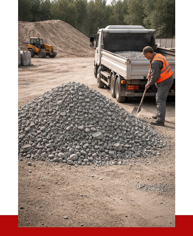 Гравийный щебень фракция 5-10 в Апшеронске от 2255 р. | ПРОНЕРУДПшр