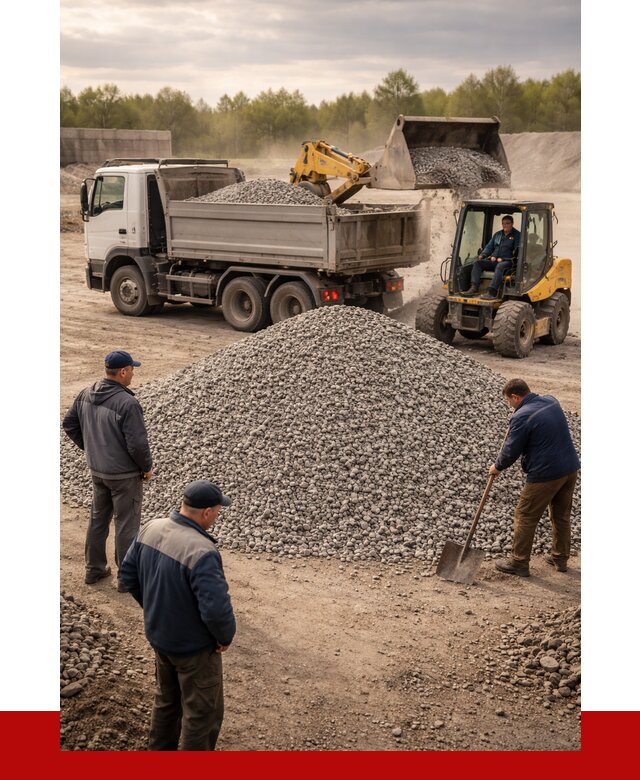 Гравийный щебень фракция 5-20 в Апшеронске от 2460 р. ПРОНЕРУДПшр