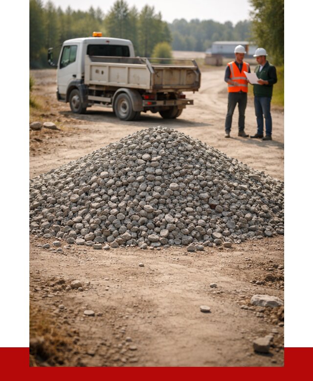 Гравийный щебень фракция 20-40 в Апшеронске от 1230 р. | ПРОНЕРУДПшр