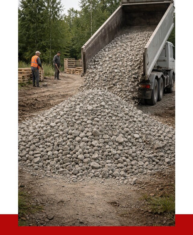 гравийный щебень фракция 70-120 в Апшеронске от 2511 р. ПРОНЕРУДПшр