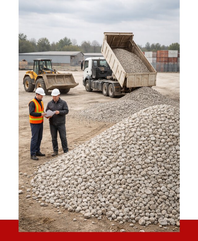 Известняковый щебень в Апшеронске от 1435 р. доставка | ПРОНЕРУДПшр