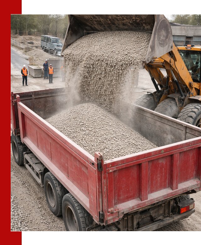 Купить известняковый щебень фракции 0-5 с доставкой в Апшеронске