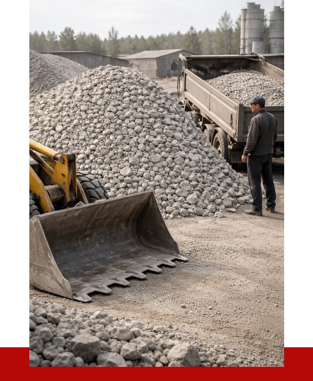 Известняковый щебень фракция 40-70 в Апшеронске от 4304 р. | ПРОНЕРУДПшр