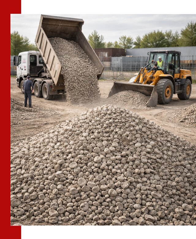 Доломитовый щебень фракции 20–41 с доставкой в Апшеронске