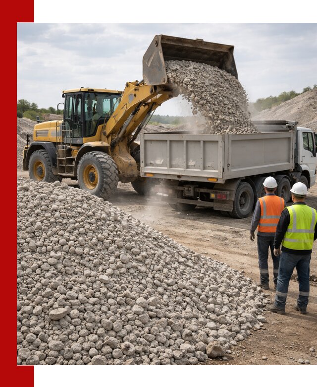 Доломитовый щебень фракция 40–71 доставка и продажа в Апшеронске