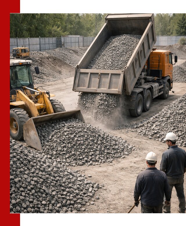 Шлаковый щебень фракция 20-40 доставка и продажа в Апшеронске