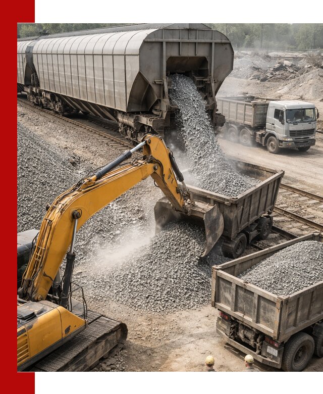 Доставка железнодорожного щебня в Апшеронске крупными партиями быстрого отгруза