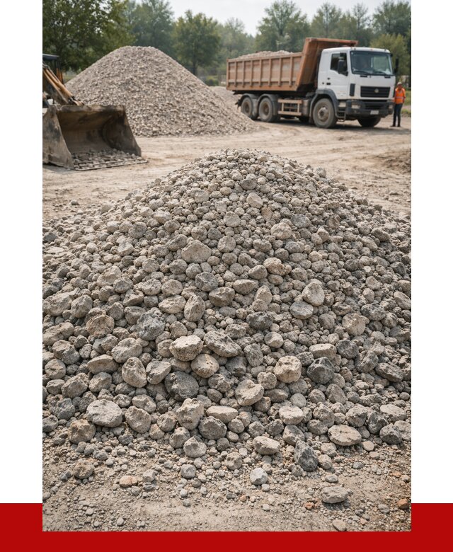 Вторичный щебень фракция 20-40 в Апшеронске от 2255 р ПРОНЕРУДПшр