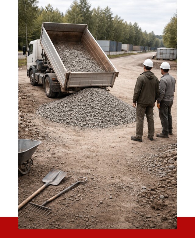 Бетонный щебень фракция 5-20 в Апшеронске от 3279 р., ПРОНЕРУДПшр