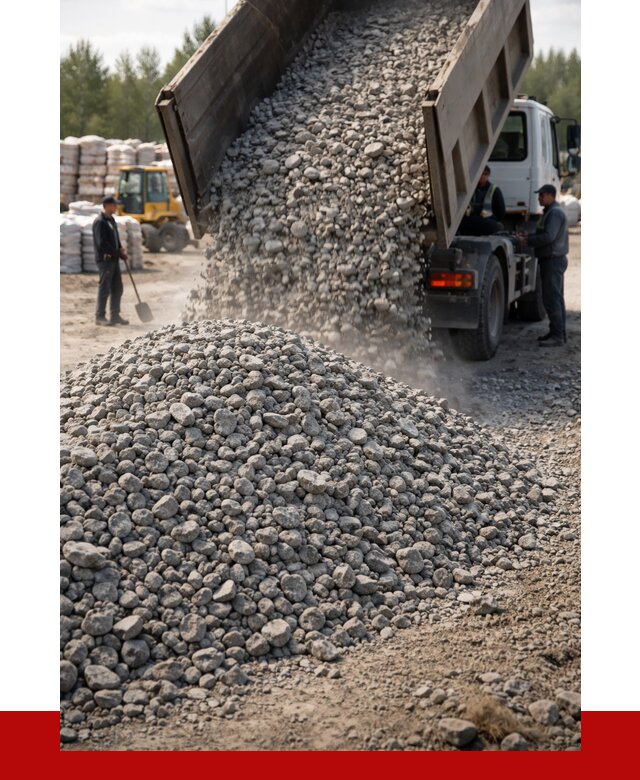 Бетонный щебень фракция 40-70 в Апшеронске от 1845 р. ПРОНЕРУДПшр