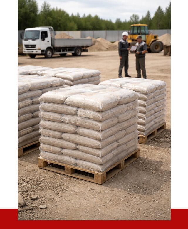 Карьерный песок в мешках в Апшеронске от 1230 р. - ПРОНЕРУДПшр