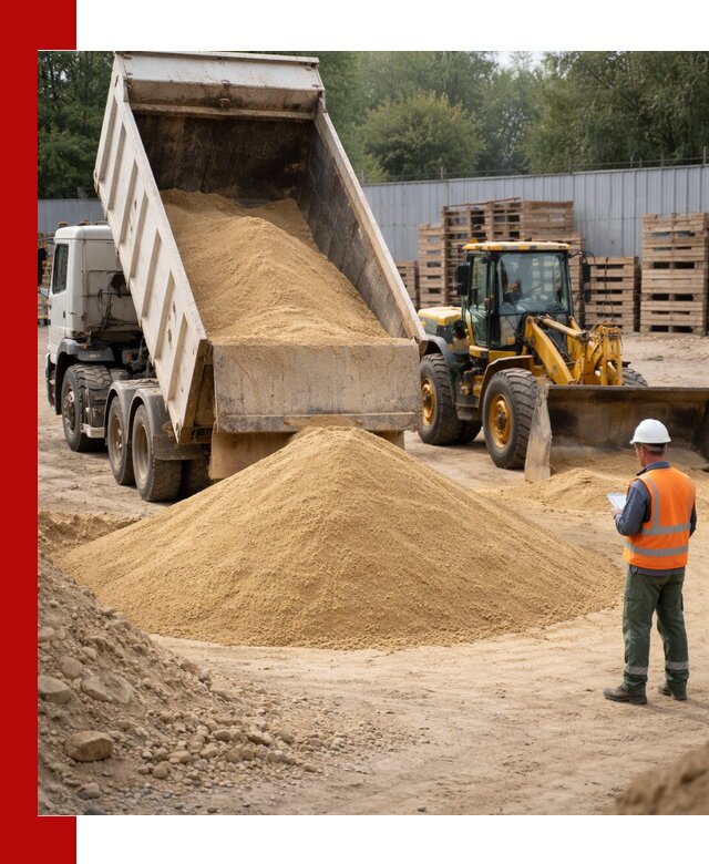 Доставка карьерного мелкозернистого песка в Апшеронске