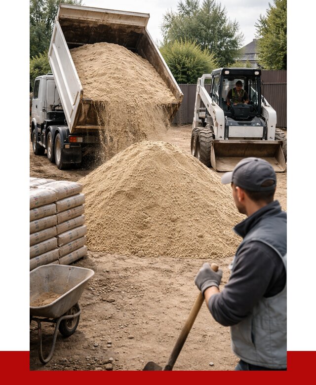 Мытый речной песок с доставкой в Апшеронске от 1486 р. | ПРОНЕРУДПшр