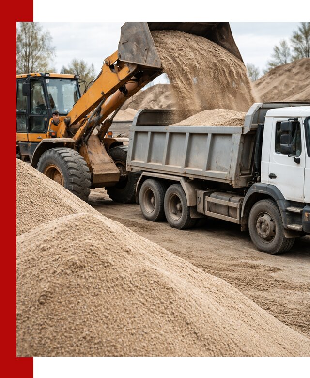 Доставка сеяного песка в Апшеронске оптом и в розницу