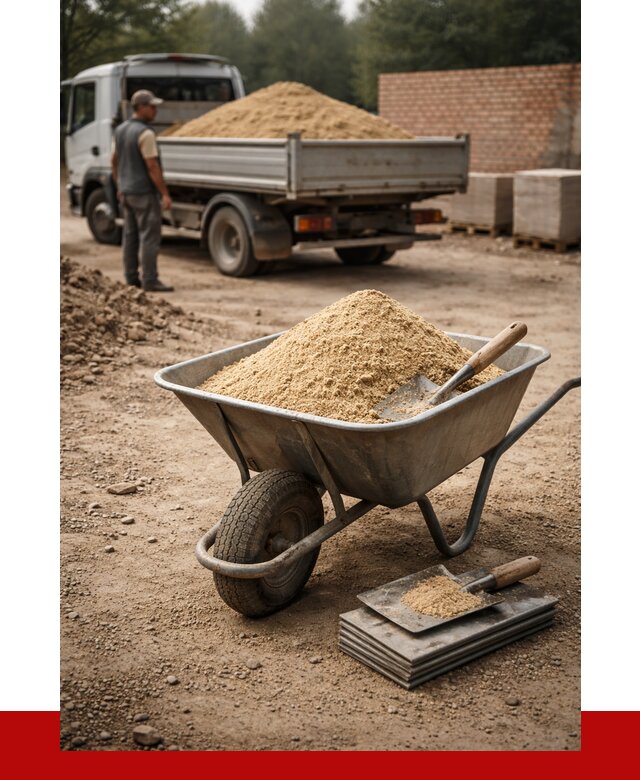 Песок для кладки в Апшеронске с доставкой от 2255 р. | ПРОНЕРУДПшр