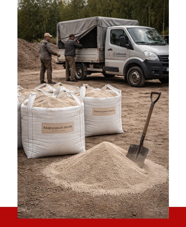 Кварцевый песок для пескоструя в Апшеронске от 4612 р. | ПРОНЕРУДПшр