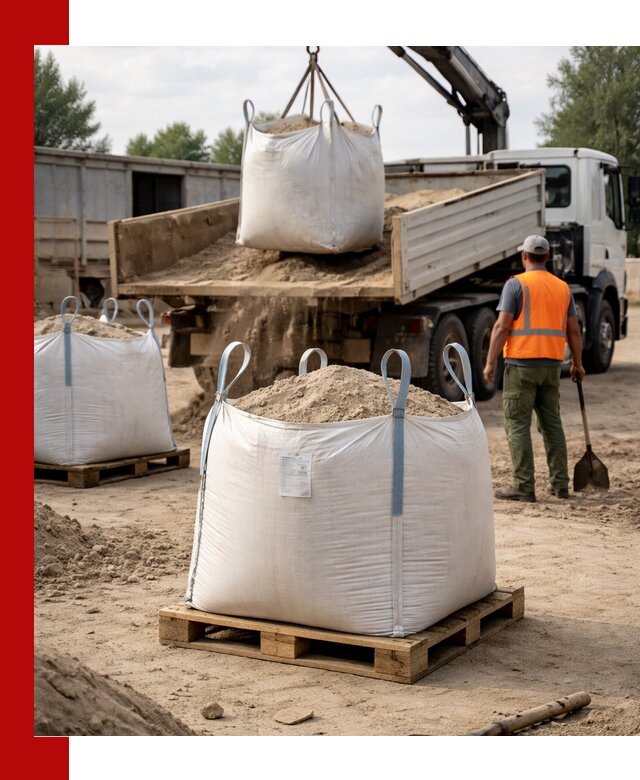 Доставка песка в биг бег в Апшеронске быстро и без лишних хлопот