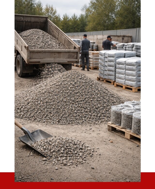 Гравий фракция 5-20 в Апшеронске купить от 2357 р. ПРОНЕРУДПшр