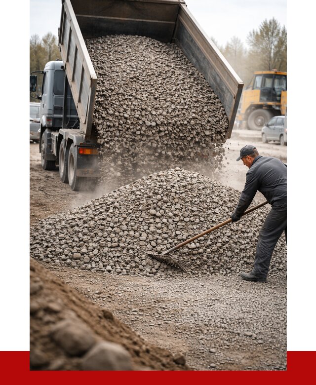 Гравий фракция 20-40 в Апшеронске от 2562 р. доставка | ПРОНЕРУДПшр