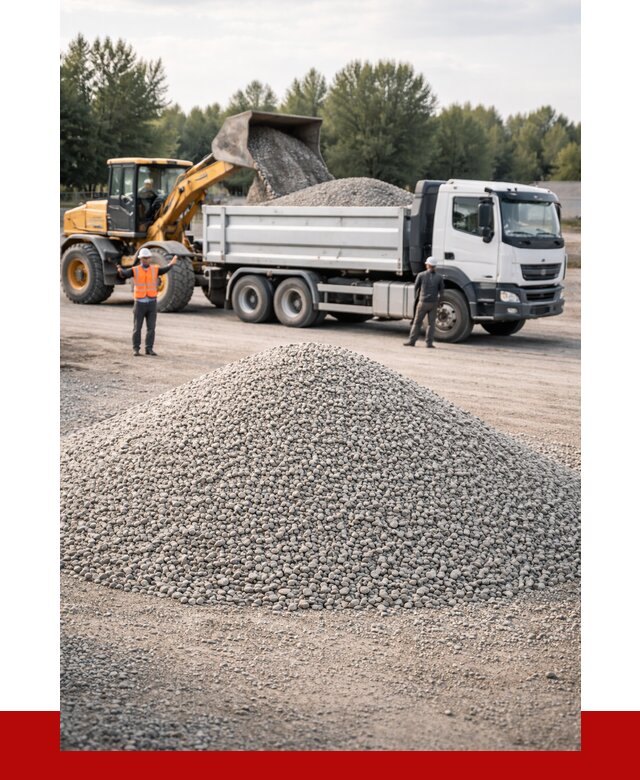 Купить мытый гравий в Апшеронске от 3587 р, доставка ПРОНЕРУДПшр