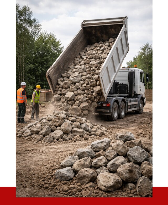 Купить булыжник в Апшеронске с доставкой от 4612 р. за куб | ПРОНЕРУДПшр