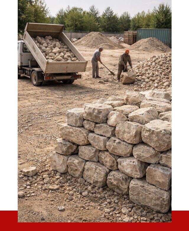 Бутовый камень известняковый в Апшеронске от 4304 р. | ПРОНЕРУДПшр