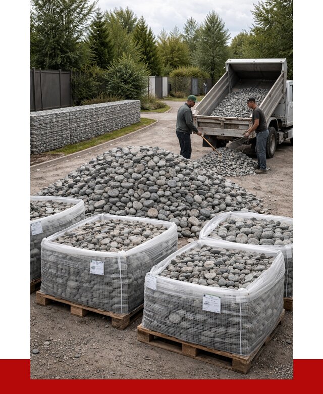 Камень для габионов в Апшеронске от 4304 р. за куб | ПРОНЕРУДПшр