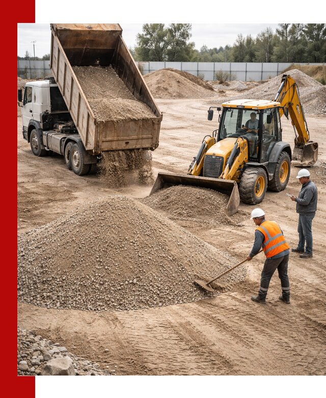 Поставка и доставка ПГС С4 в мешках и самосвалах в Апшеронске