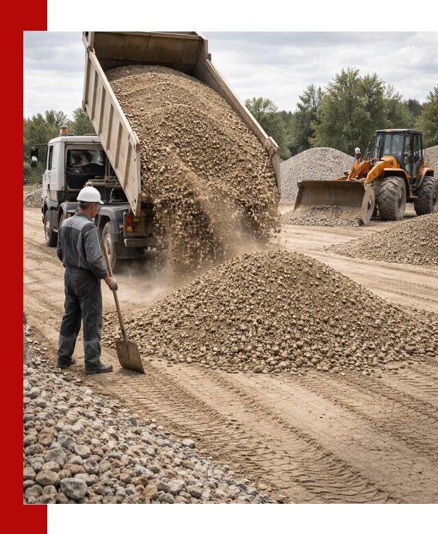 Доставка щпс С3 в Апшеронске самосвалами и бортовыми грузовиками