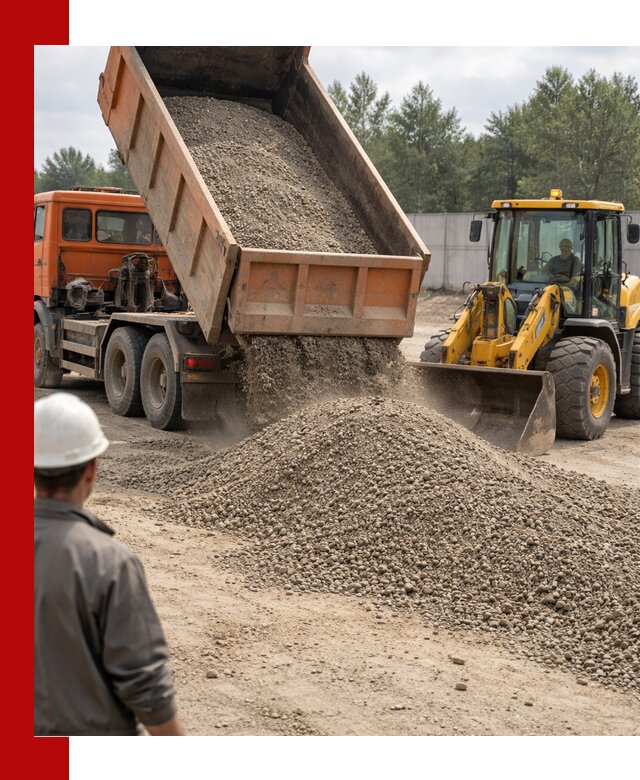 Доставка щпс С8 самосвалами в Апшеронске от производителя