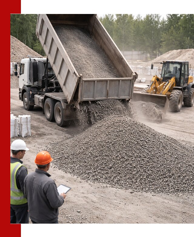 Доставка и продажа гранитного отсева 0-10 в Апшеронске