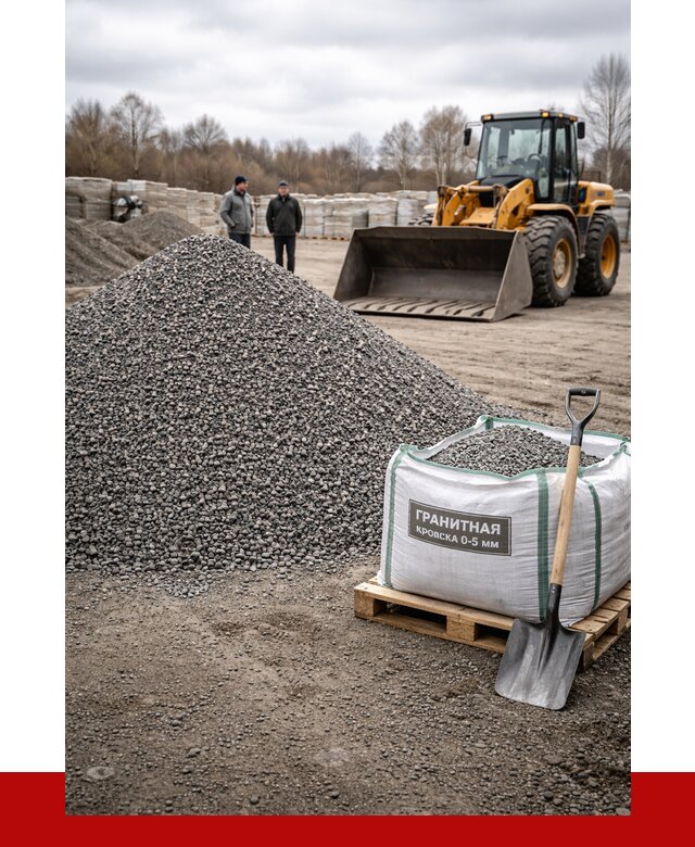 Купить гранитную крошку в Апшеронске от 4919 р. с доставкой | ПРОНЕРУДПшр