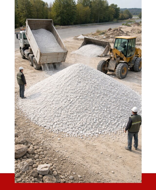 Белая мраморная крошка в Апшеронске от 4304 р. с доставкой | ПРОНЕРУДПшр