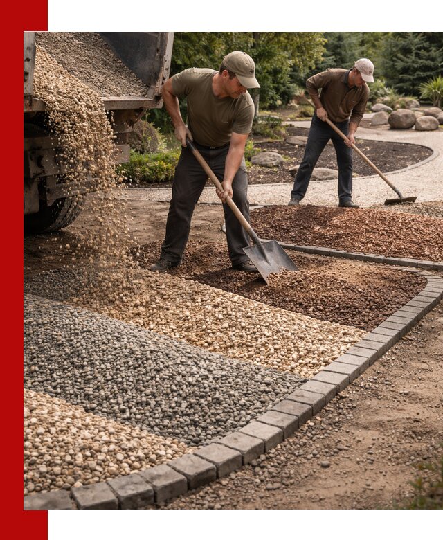 Декоративная крошка для ландшафта в Апшеронске — продажа и доставка