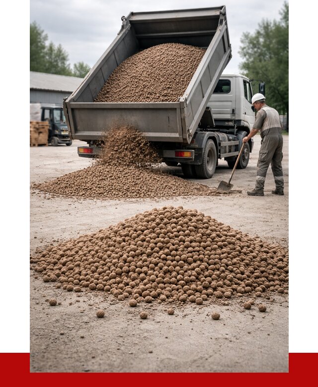 Керамзит с доставкой в Апшеронске от 4304 р. за м3 | ПРОНЕРУДПшр