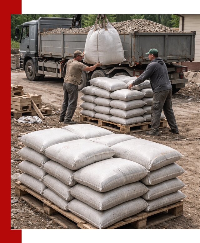 Керамзит в мешках с доставкой в Апшеронске от компании-поставщика