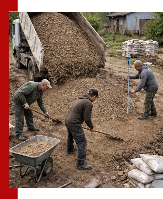 Керамзитовый песок с доставкой в Апшеронске оптом и в розницу