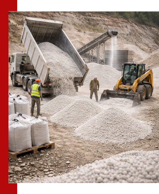 Доставка перлита в Апшеронске для тепло-, звуко- и гидроизоляции