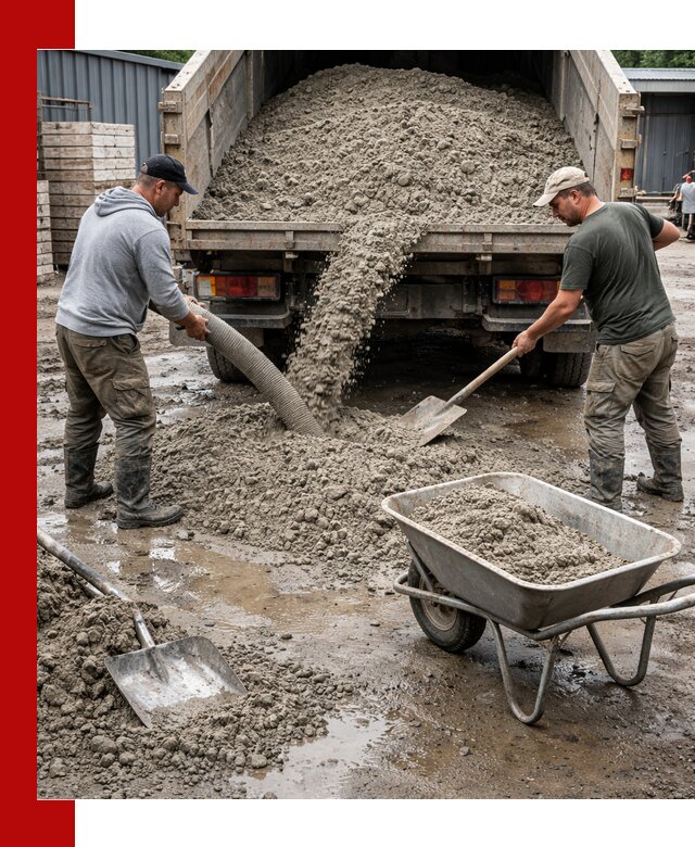 Цементно-песчаная смесь М150 доставка в Апшеронске