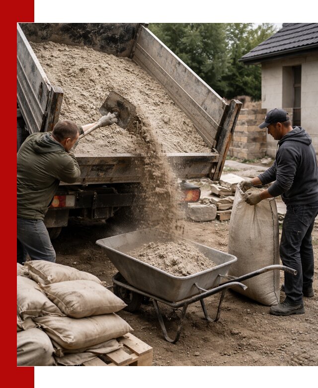 Качественная сухая смесь для кладки с доставкой в Апшеронске