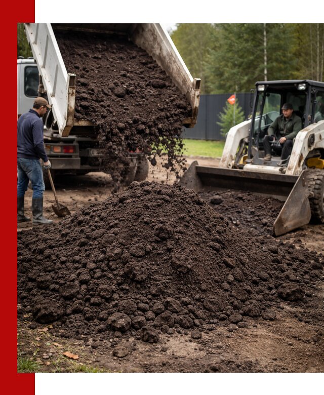 Плодородный грунт с доставкой в Апшеронске для садов и огородов