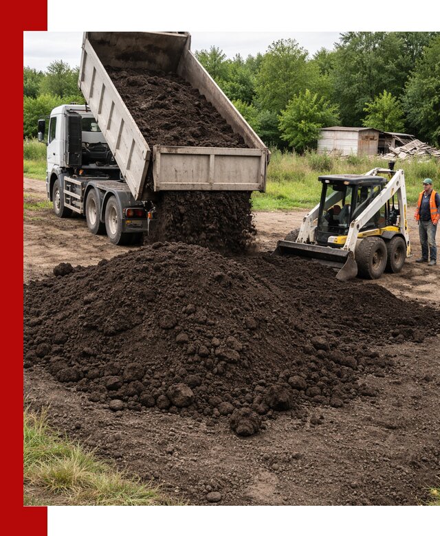 Поставка плодородной земли с доставкой самосвалом в Апшеронске