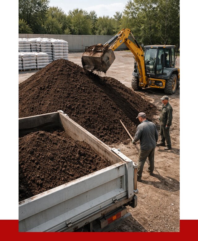 Растительный грунт с доставкой в Апшеронске от 3279 р. | ПРОНЕРУДПшр
