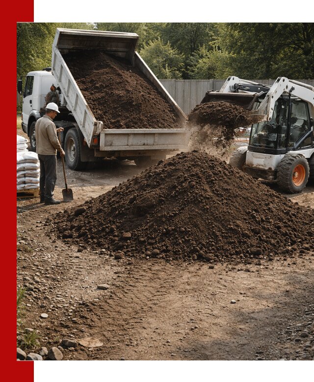 Доставка растительного грунта в Апшеронске от производителя оптом и в розницу