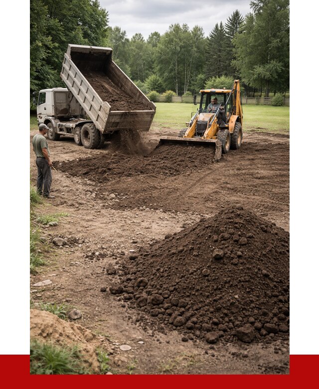 Грунт для выравнивания участка в Апшеронске от 1230 р. | ПРОНЕРУДПшр